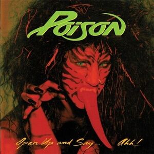Poison Open Up and Say Ahh Vinyl LP New Sealed
